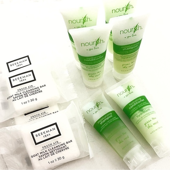 Beekman 1802 Other - 10 Piece! Deluxe Green Tea & Goat Milk Travel Size Spa Products!